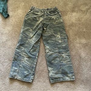 Urban Outfitters camo Y2K cargo pants